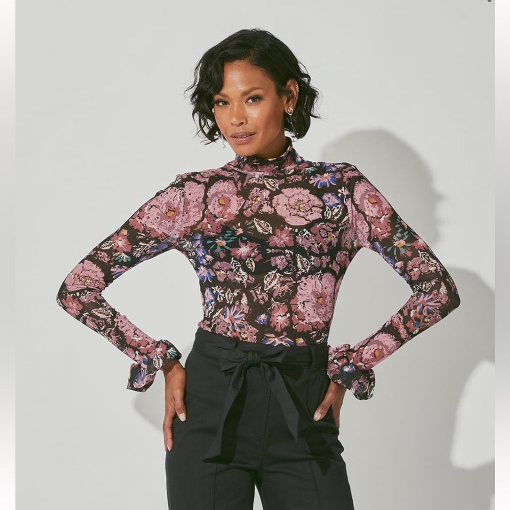 Clesbella The Melanie Bodysuit in Jolie Print